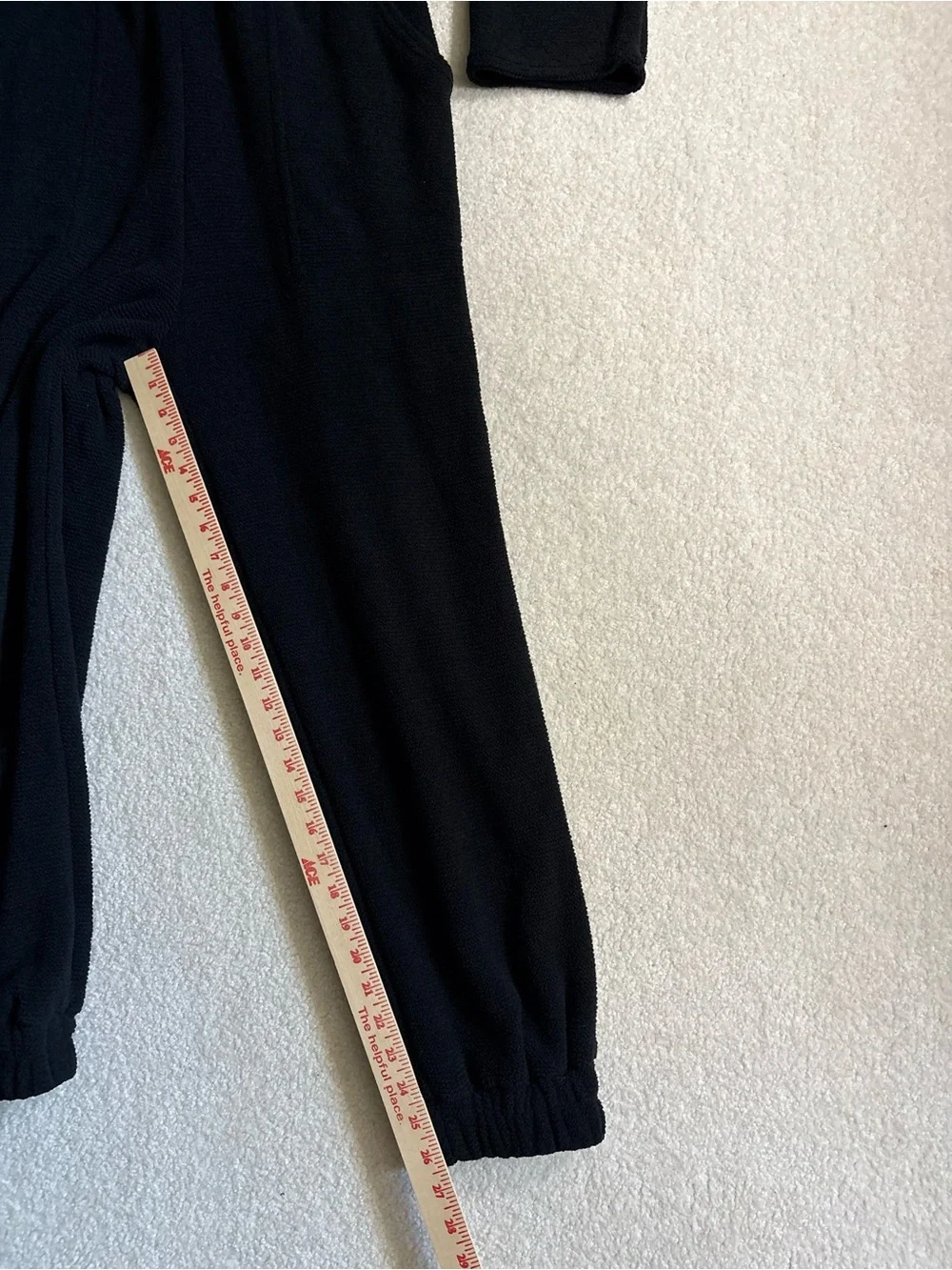NWOT FREE PEOPLE CHENILLE ONESIE JUMPSUIT SIZE M BLACK